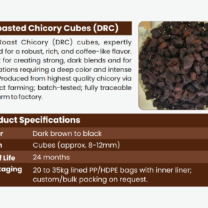 Roasted Chicory Cubes (DRC)
